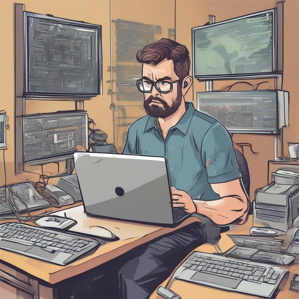 IT guy avoiding simple solutions